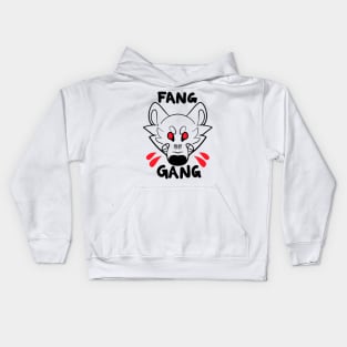 Fang Gang Black Kids Hoodie